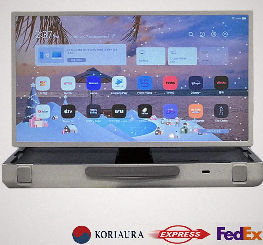LG StanbyME Go 27" Portable Smart Touch Screen Display 220V 60Hz NEW 27LX5QKNA