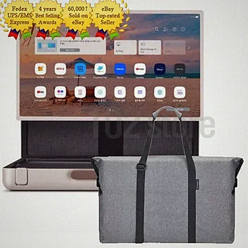 LG StanbyMe GO 27LX5QKNA Portable Wireless Touch Screen Display+Cover Bag- Fedex