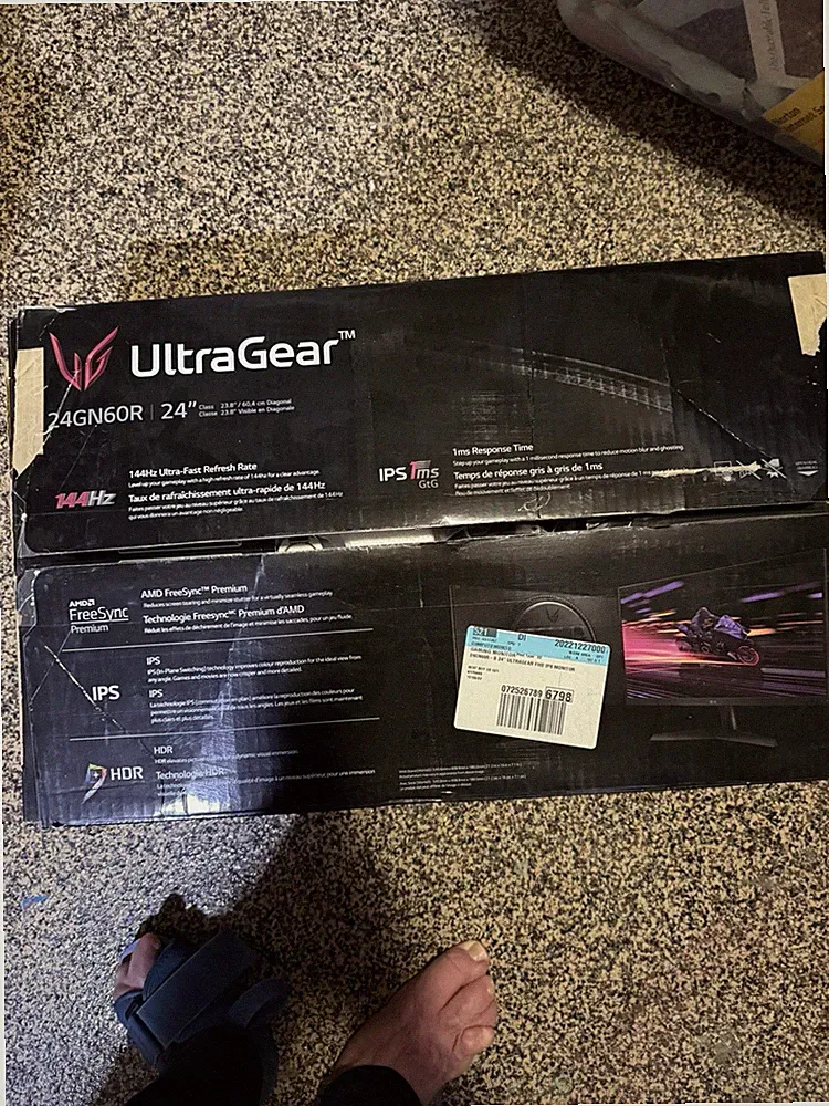 Lg Ultra gear 24” I44hz Gaming Monitor