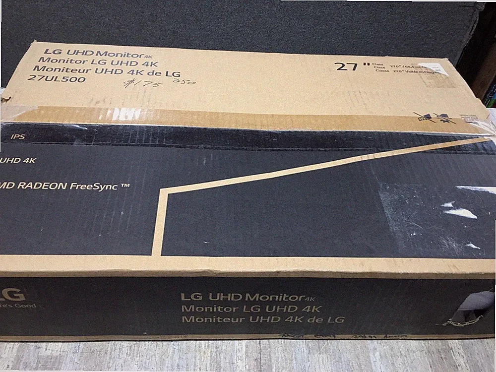 LG UltraFine 27UL500-W 27" 4K UHD, AMD FreeSync IPS Monitor - NO OPEN BOX NEW