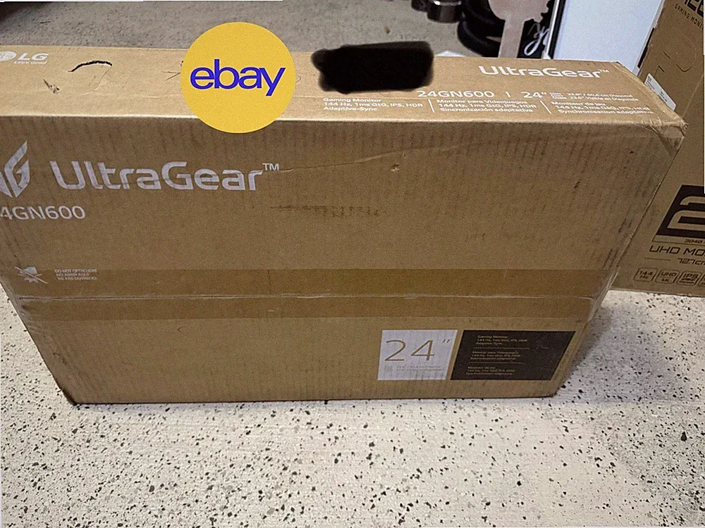 LG UltraGear 24GN600 24" IPS Gaming Monitor 144Hz 1ms HDR Adaptive-Sync