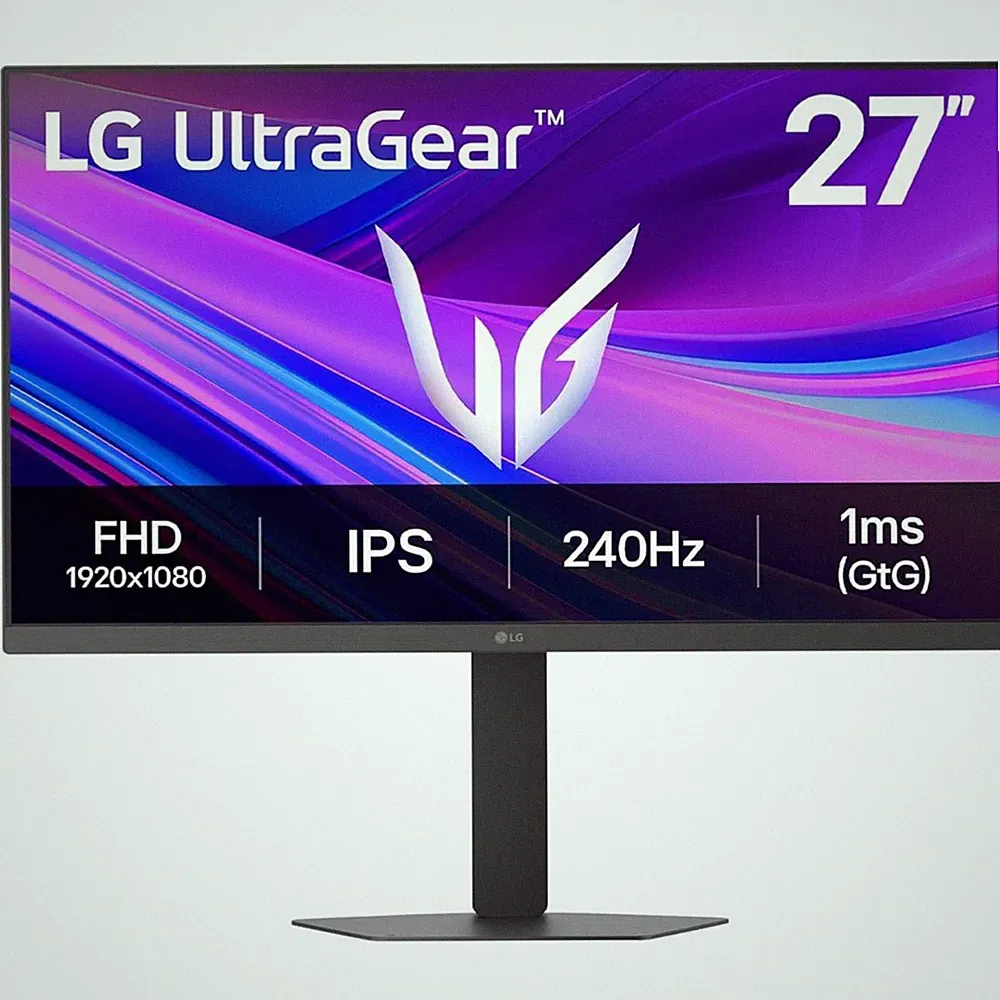 LG UltraGear 27" FHD IPS 240Hz Gaming Monitor 1ms AMD FreeSync Premium & G-Sync