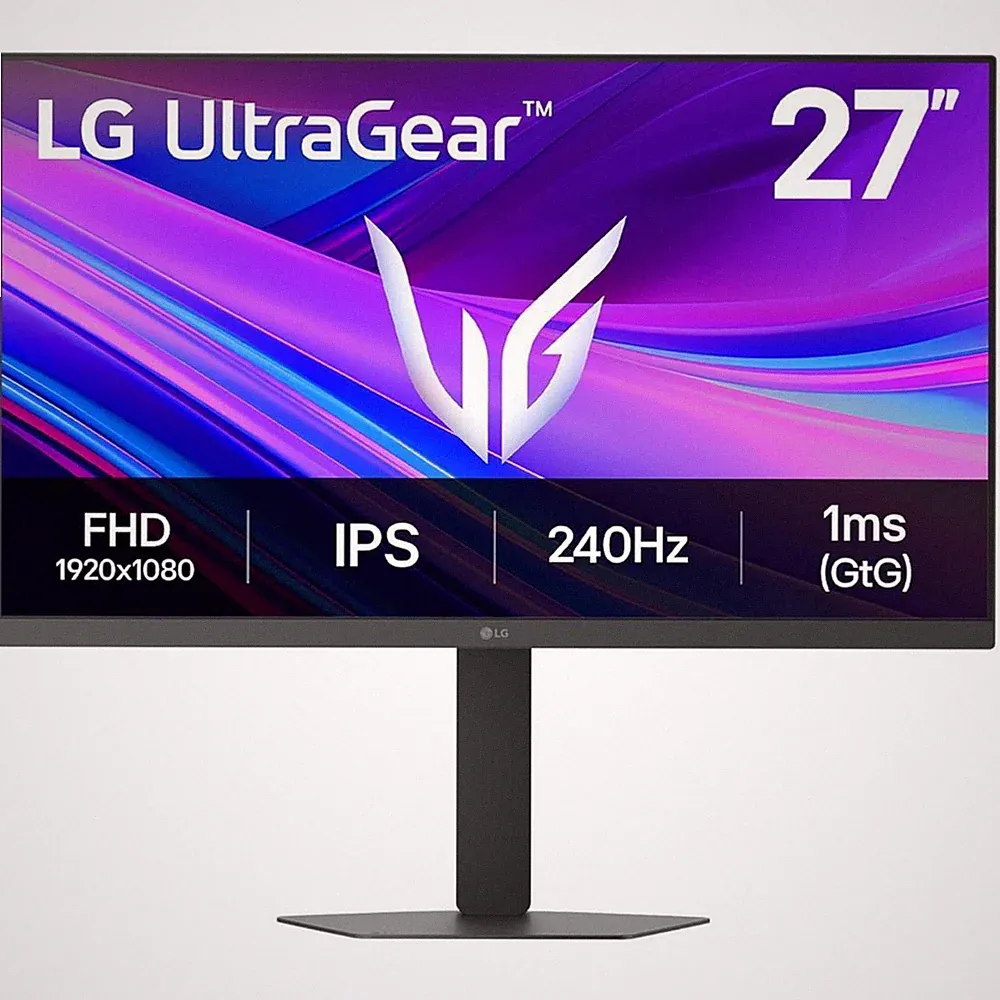 LG UltraGear 27" FHD IPS 240Hz Gaming Monitor 1ms AMD FreeSync Premium & G-Sync