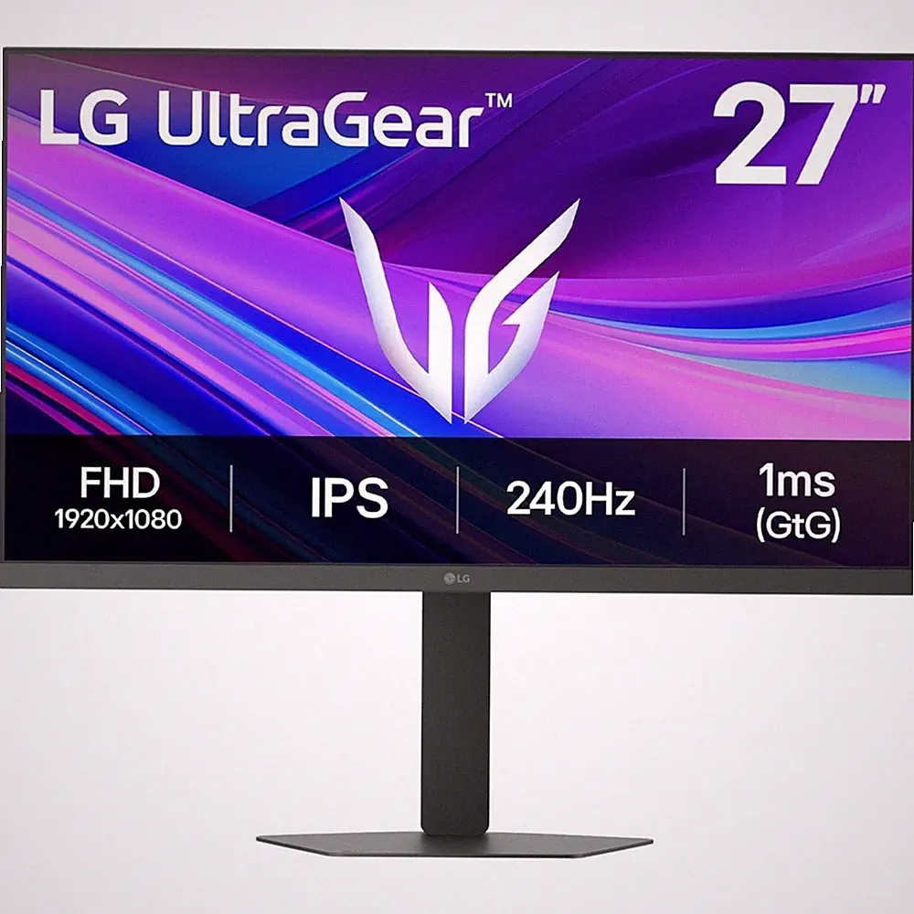 LG UltraGear 27" FHD IPS 240Hz Gaming Monitor 1ms AMD FreeSync Premium & G-Sync