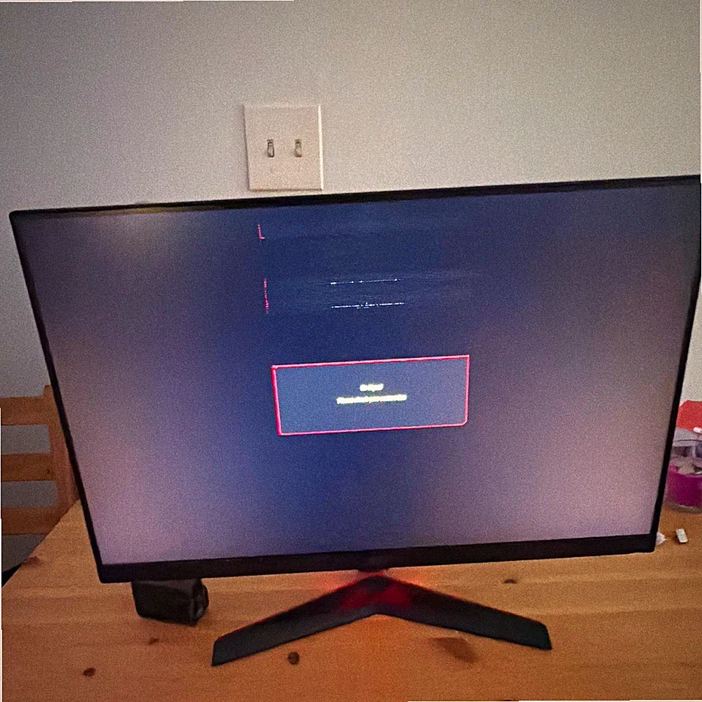 LG UltraGear 27" Gaming Monitor Adaptive-Sync 16:9 Black/Red