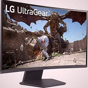 LG UltraGear 27 in 1440p HDR 180 Hz Curved Gaming Monitor