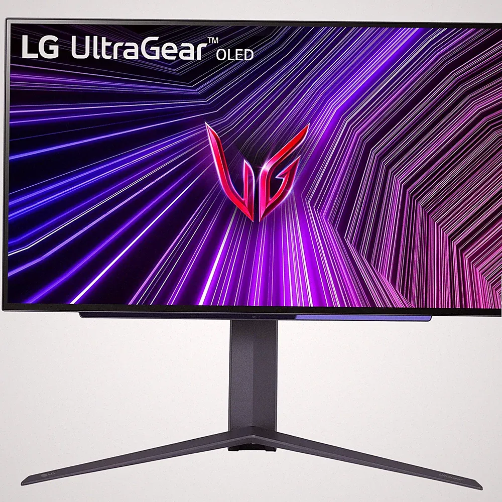 LG UltraGear 27 in OLED QHD Gaming Monitor 240Hz 0.03ms G-Sync HDMI Black
