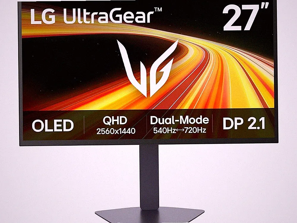 LG UltraGear 27 inch Dual mode QHD 2K 1440P 540Hz Full HD 720Hz FreeSync Premiu