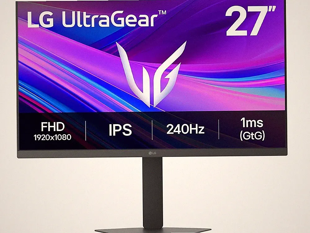 LG UltraGear 27 inch Full HD 240Hz IPS AMD FreeSync Premium & G-Sync Compatible