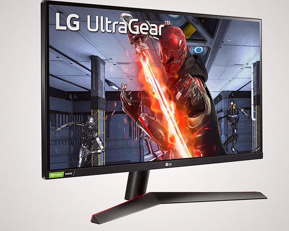 LG - UltraGear 27" IPS LED FHD G-Sync Compatible Monitor Model: 27GN600-B