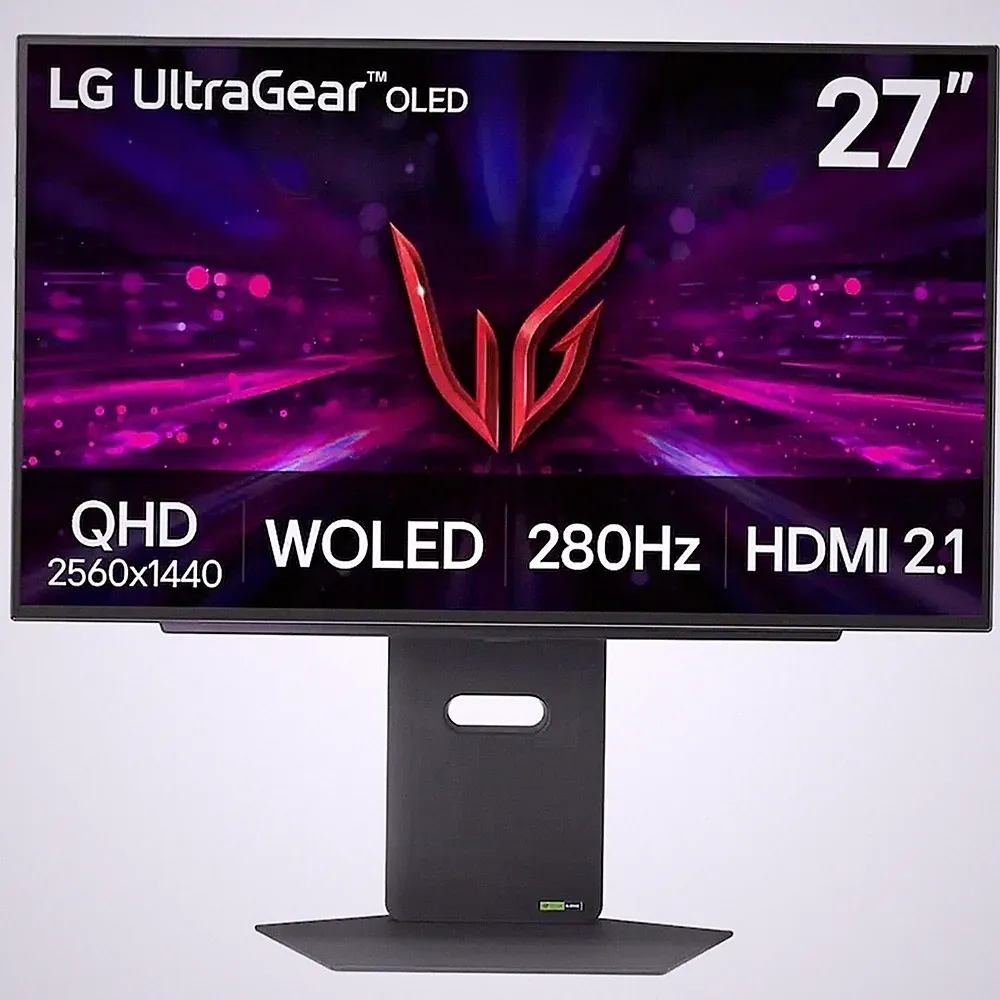 LG - UltraGear 27" OLED QHD 280Hz 0.03ms G-Sync Pro Gaming Monitor
