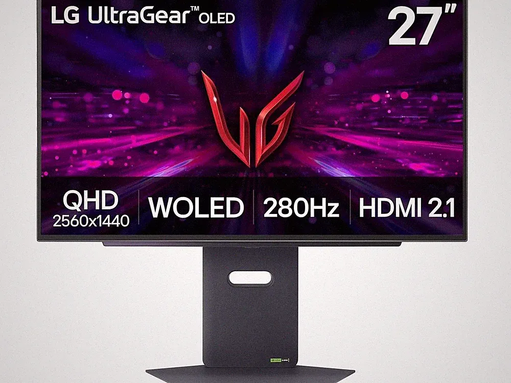 LG UltraGear 27" QHD 2K 1440P 280Hz with AMD FreeSync Premium Pro & G-Sync compa