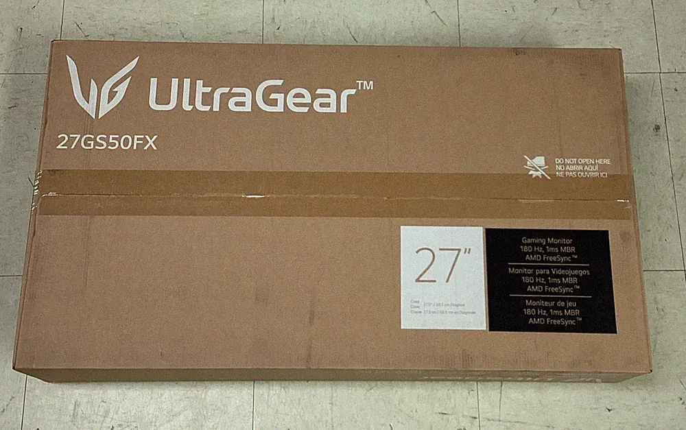 LG - UltraGear 27" VA FHD 180Hz 5ms AMD FreeSync Compatible Gaming Monitor
