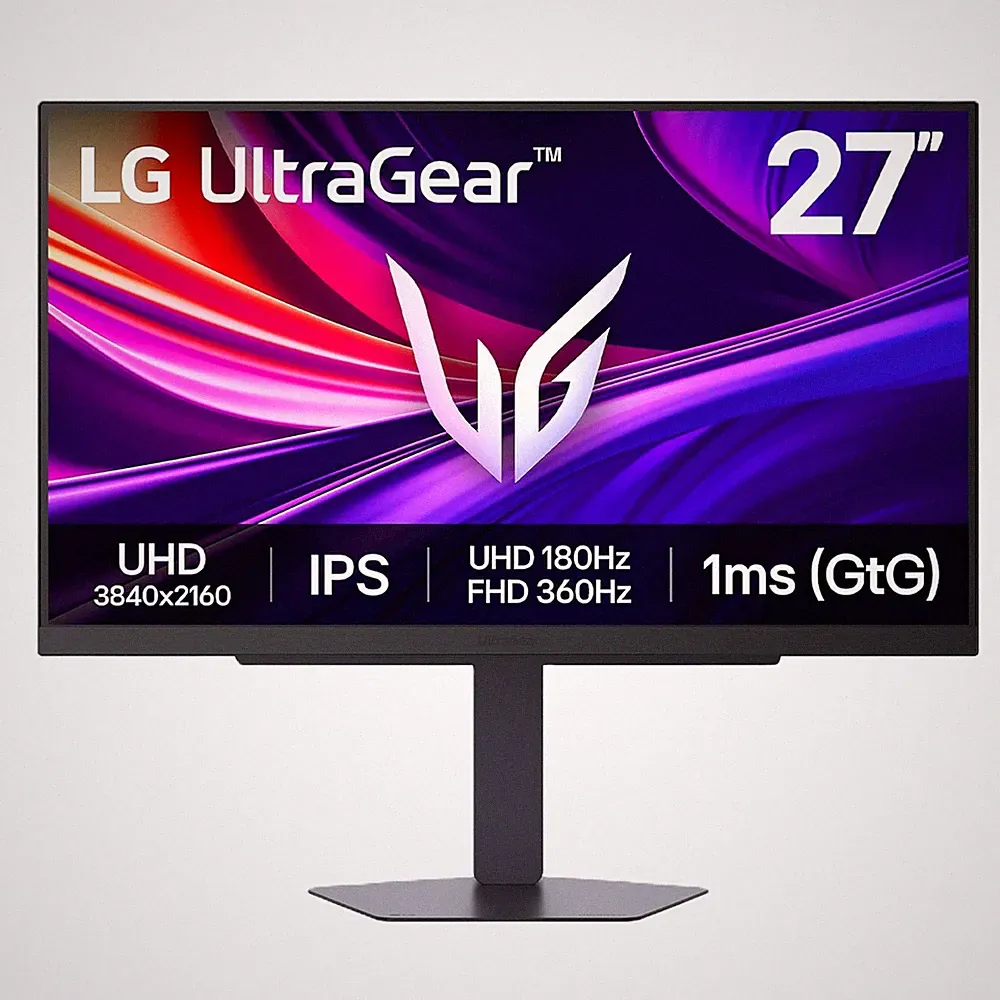 LG UltraGear 27G810A 27" 16:9 Dual Mode 4K UHD 180Hz and Full HD 360Hz IPS LCD H