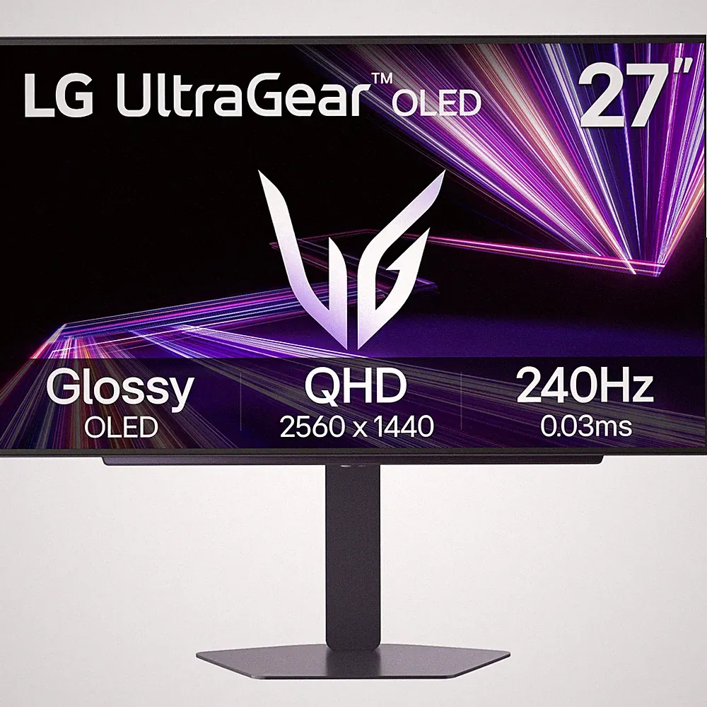 LG UltraGear 27GX704A-B 27 Inch Glossy OLED QHD 240Hz Gaming Monitor