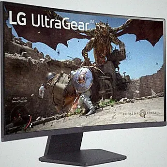 LG UltraGear 31.5 in 1440p HDR 180 Hz Curved Gaming Monitor