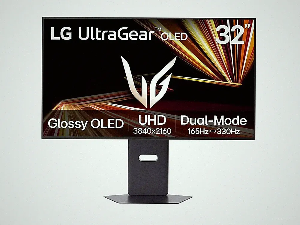 LG UltraGear 32 inch Dual Mode UHD 4K 165Hz Full HD 330Hz AMD FreeSync Premium