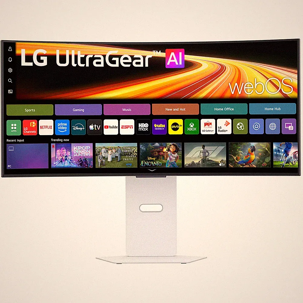 LG - UltraGear 34" OLED WQHD 240Hz 0.03ms G-SYNC FreeSync Premium Pro Gaming...