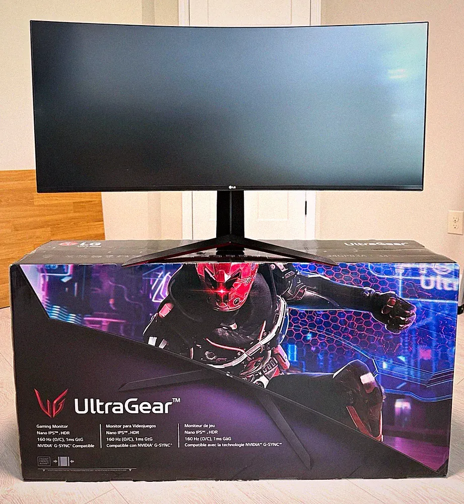 LG UltraGear 34GP83A-B 34" Curved Nano IPS 3440x1440 160Hz 1ms G-SYNC