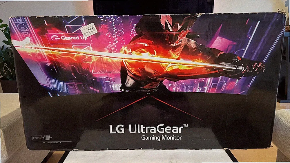 LG UltraGear 38GL950G 38 inch Curved IPS LED Gaming Monitor - Black
