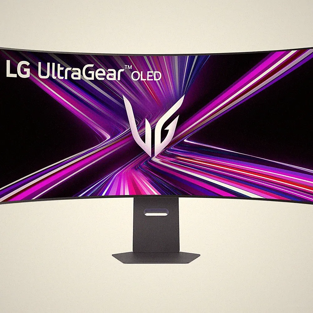 LG UltraGear 45" OLED 5K2K (5120x2160) 330Hz G-sync Curved Gaming Monitor