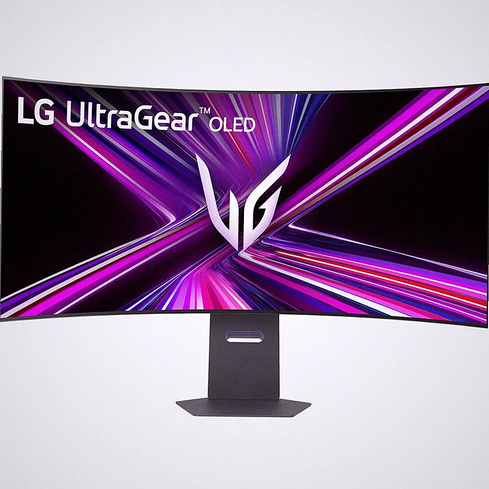 LG UltraGear 45 OLED 5K2K (5120x2160) 330Hz G-sync Curved Gaming Monitor | Open
