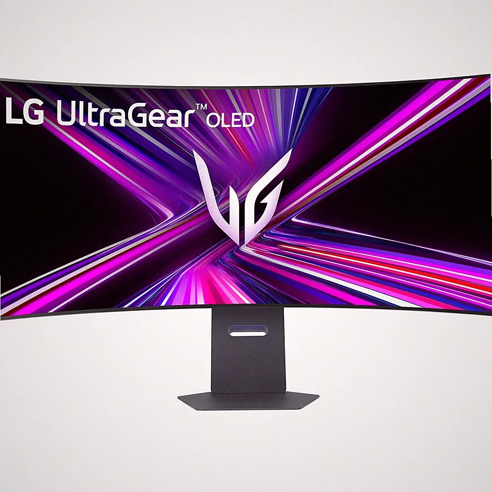 LG UltraGear 45 OLED 5K2K (5120x2160) 330Hz G-sync Curved Gaming Monitor | Open