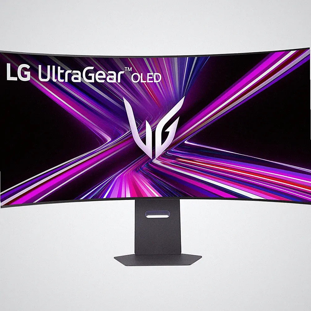 LG UltraGear 45 OLED 5K2K (5120x2160) 330Hz G-sync Curved Gaming Monitor | Open