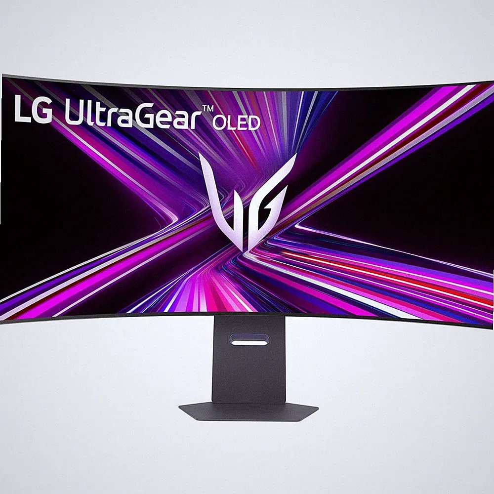 LG UltraGear 45 OLED 5K2K (5120x2160) 330Hz G-sync Curved Gaming Monitor | Open