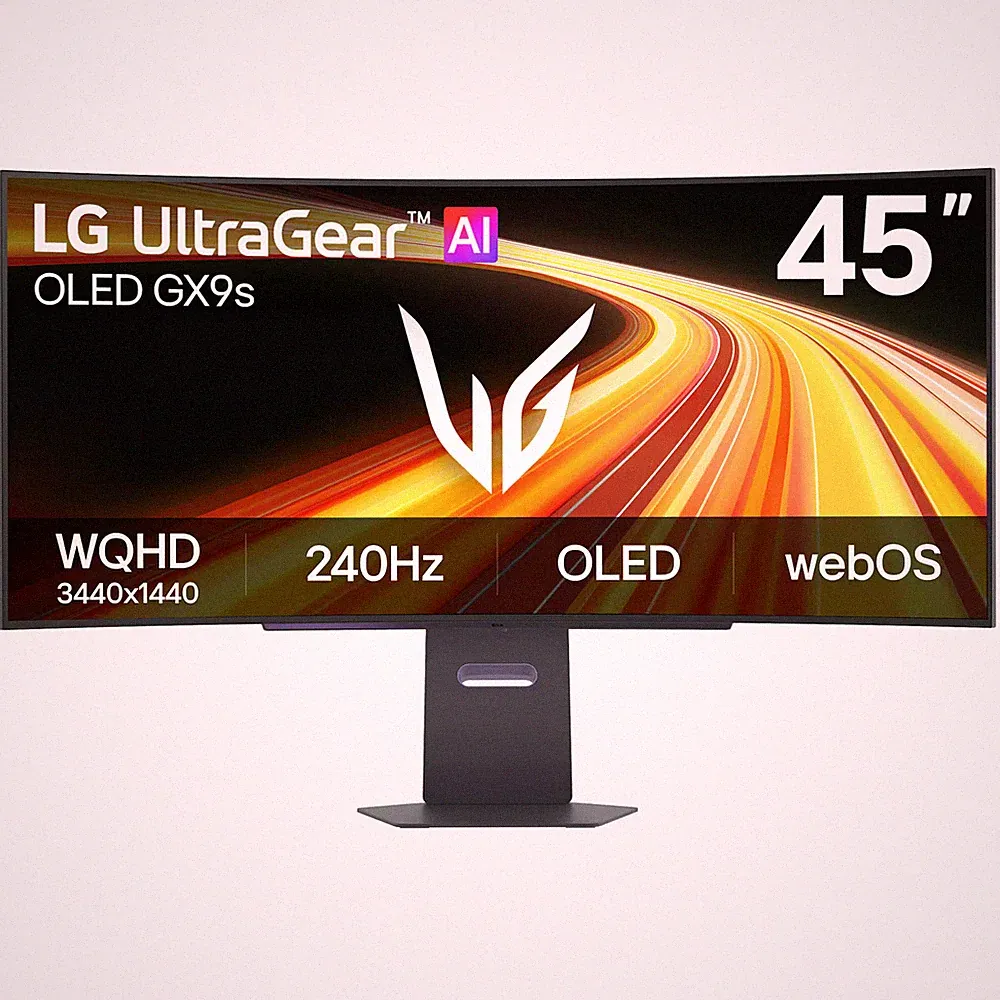 LG - UltraGear 45" WQHD OLED 240Hz 0.03ms G-SYNC FreeSync Premium Pro Gaming...