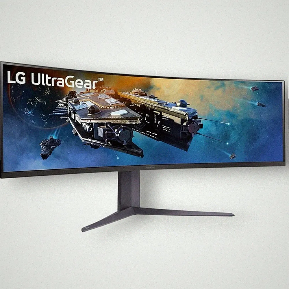 LG UltraGear 45GR65DC-B 45” DQHD Curved Gaming Monitor 200Hz 1ms Sealed