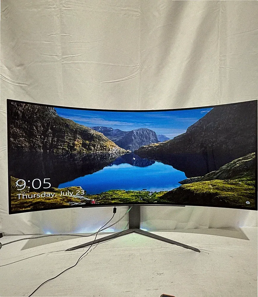 LG UltraGear 45GR95QE-B Curved OLED Gaming Monitor 45in 240Hz 3440x1440px