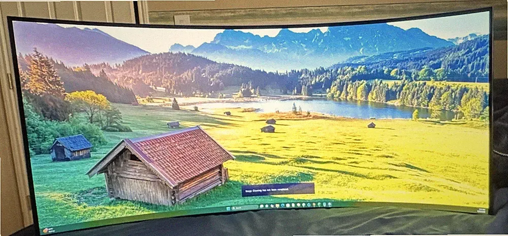 LG UltraGear 45in Curved OLED Gaming Monitor 240Hz 3440x1440 Black