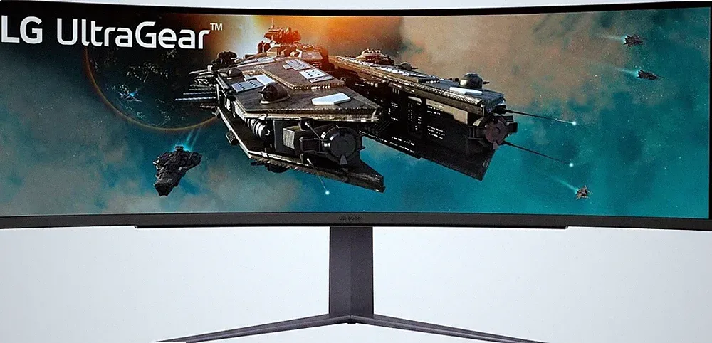 LG UltraGear 49GR85DC-B 49" DQHD VA LED Curved Gaming Monitor