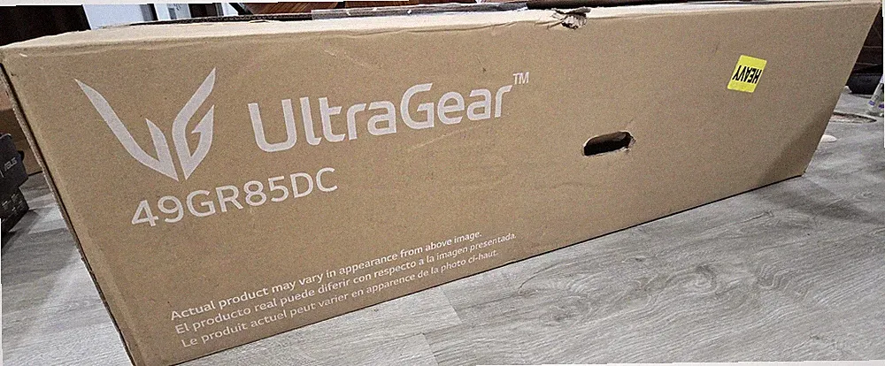 LG UltraGear 49GR85DC-B 49" DQHD VA LED Curved Gaming Monitor