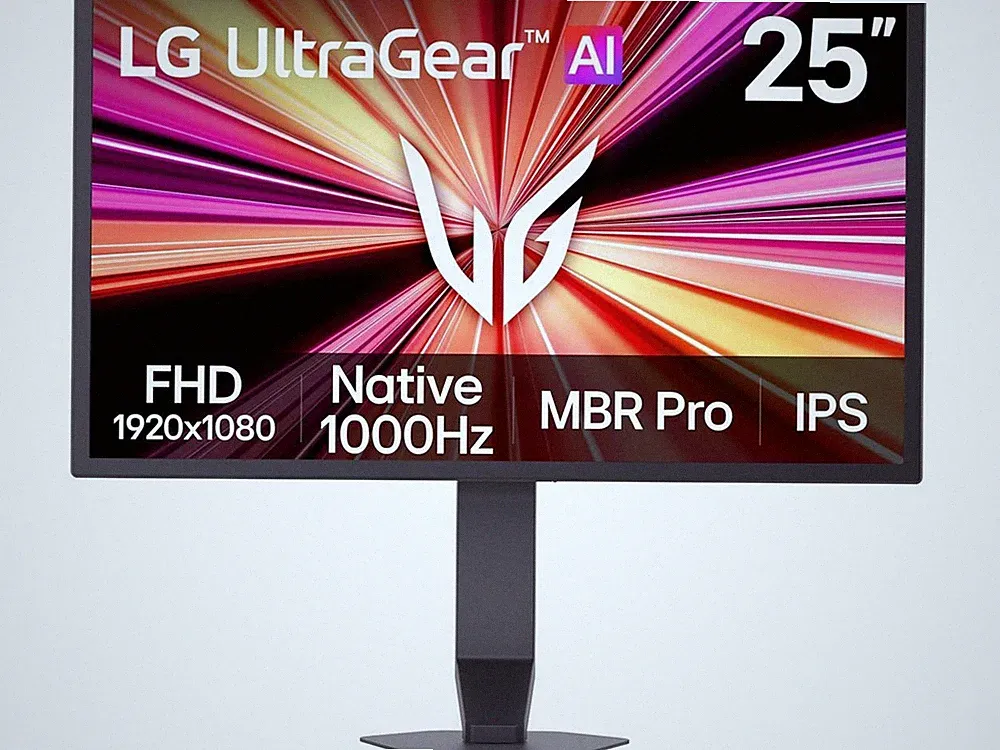 LG UltraGear G5 25" FHD (1920 x 1080) IPS Gaming Monitor, 1000Hz, 1ms (GtG), HDR