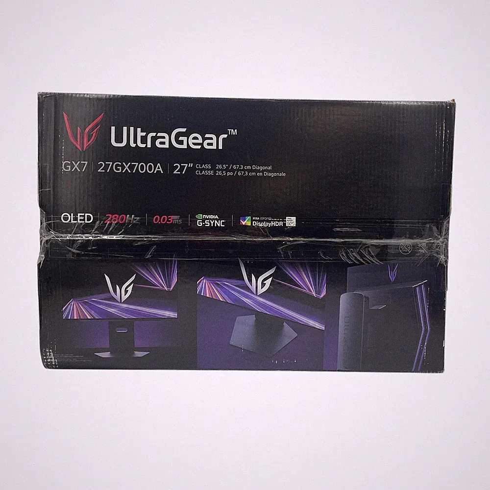 LG UltraGear OLED GX7 27GX700A 26.5" HDR 280 Hz 0.03ms Gaming Monitor READ!