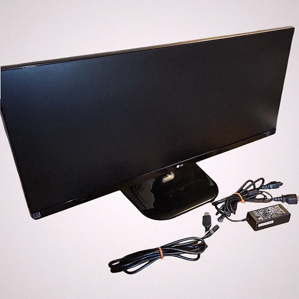 LG UltraWide 29UM57-P 29" 21:9 LED Monitor 2560x1080 HDMI w/ Stand and Cables