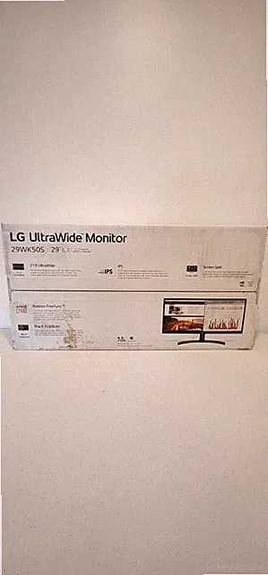 LG UltraWide 29WK50S 29" IPS Monitor 21:9 Screen Split FreeSync Black