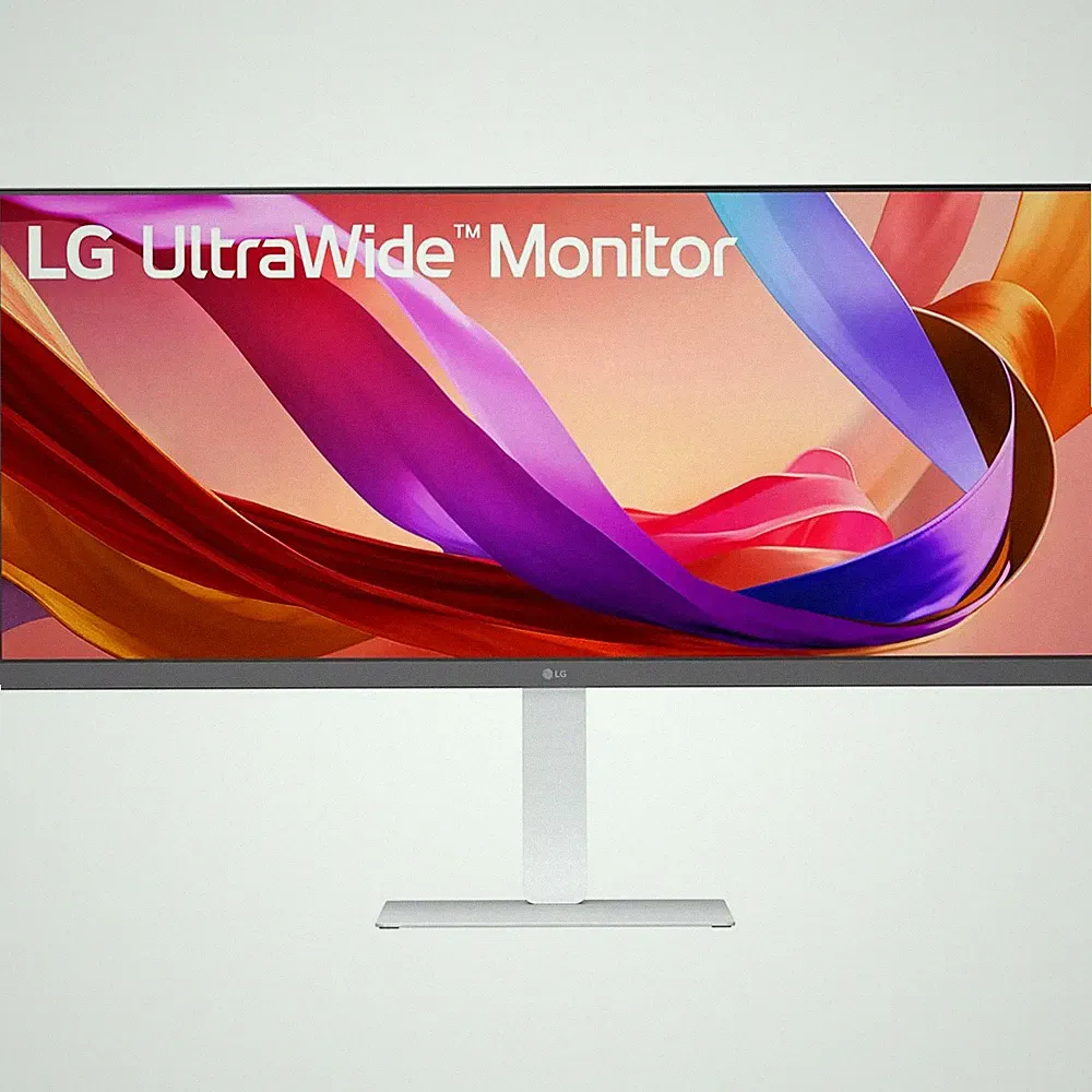 LG UltraWide 34 FHD IPS White Monitor 100Hz USB-C incl Speaker | Open Box