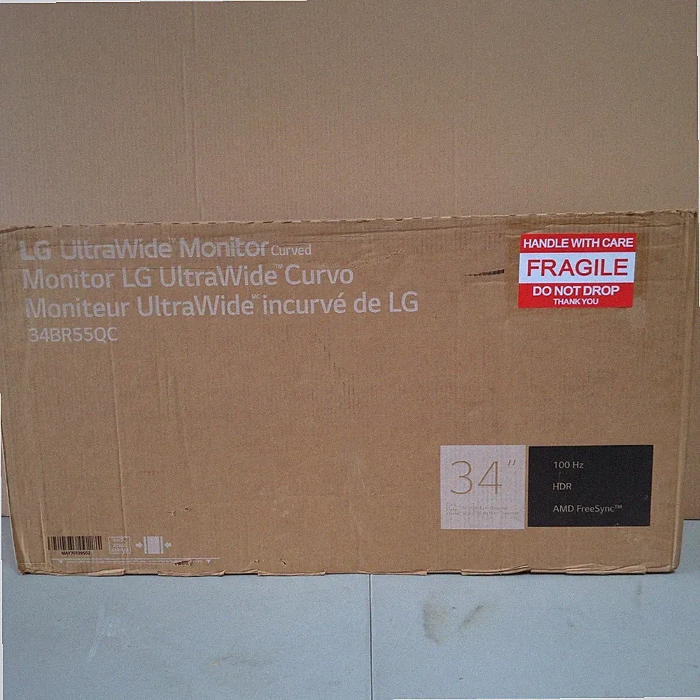 LG UltraWide 34" QHD Curved Monitor - FreeSync - 34BR55QC