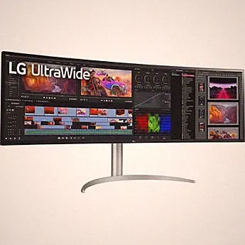 LG UltraWide 49BQ95C-W 49 in Dual QHD HDR 144 Hz Curved Monitor