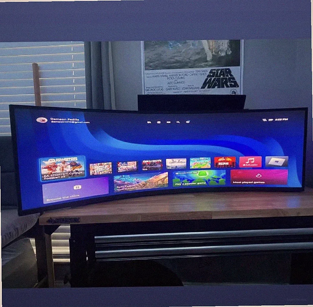 LG UltraWide Dual QHD IPS 49 inch Curved 32:9 Widescreen Gaming Monitor + Stand