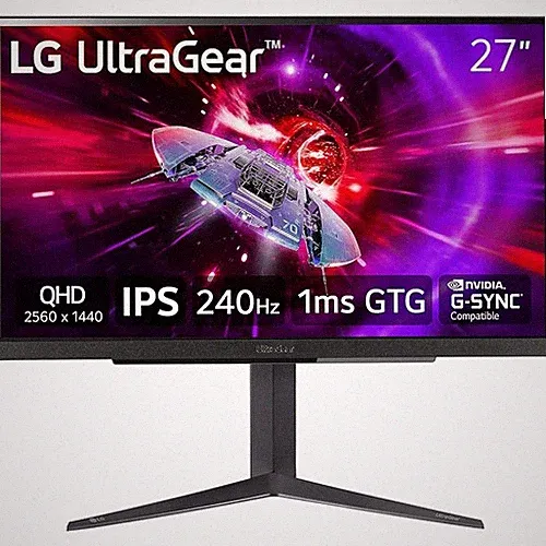 LG - USED 27GR83Q-B 27" UltraGear QHD 1ms 240Hz Gaming Monitor