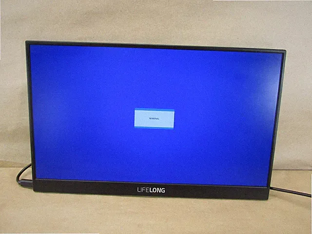 Lifelong 15.6" FHD 1080p Portable Monitor with USB-C