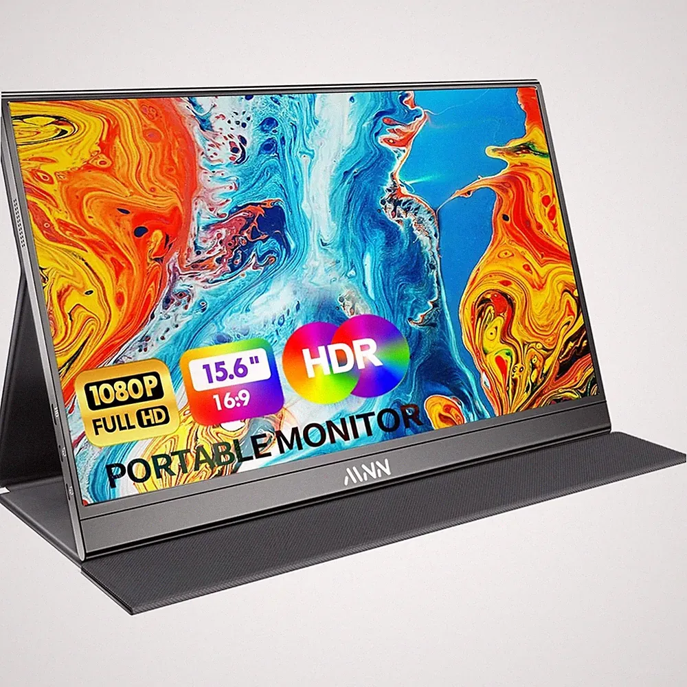 Lightweight 15.6" FHD USB C HDMI Portable Gaming Display