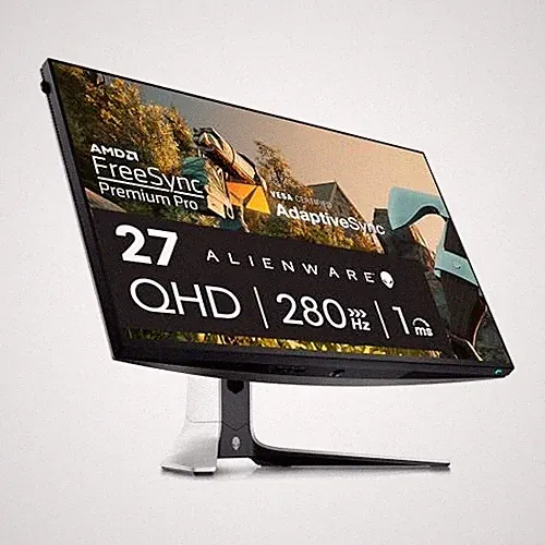 LUNAR LIGHT - ALIENWARE GAMING MONITOR 27" 2560 X 1440 240HZ DISPLAY DP 1.4