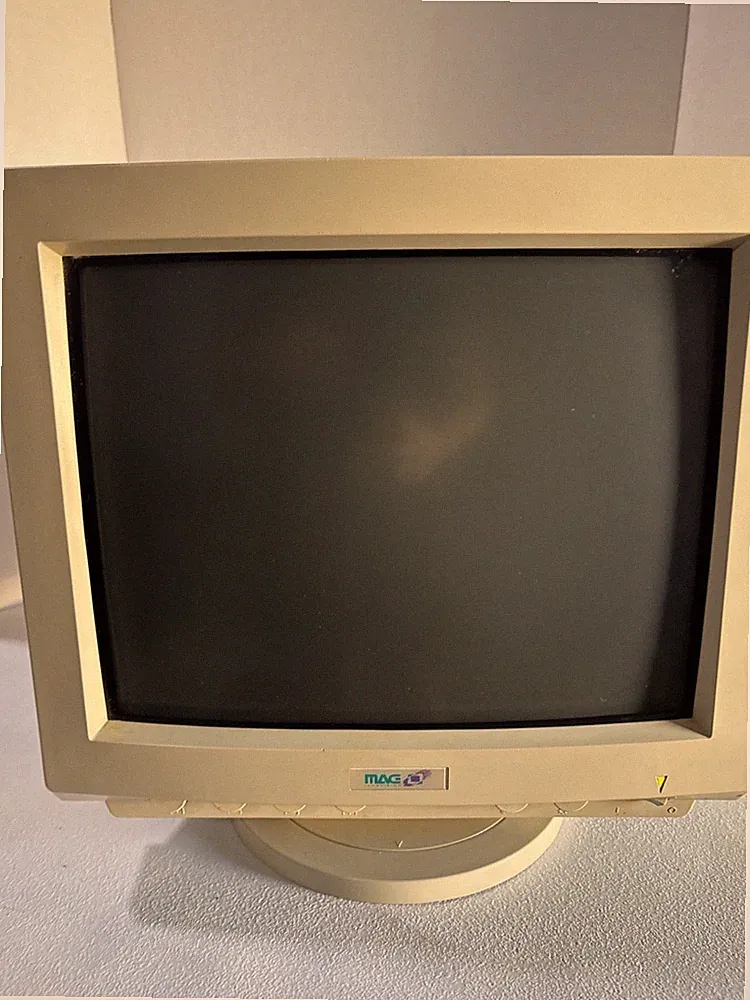 mag innovision lx1564L CRT Monitor Retro Gaming PC Tested Works