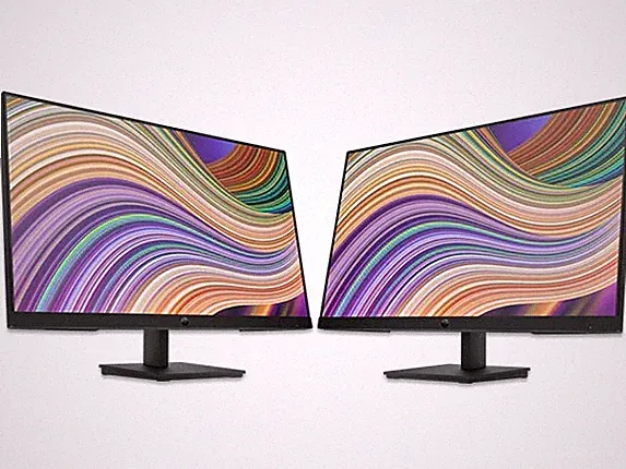 MAJOR BRAND DUAL LCD 22" DP FLAT MONITOR SCREEN GAMING WITH DUAL LCD STAND