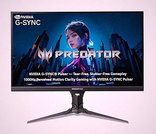 MATTE BLACK - ACER PREDATOR 27" QHD 2560X1440 IPS 360HZ GAMING MONITOR XB273U